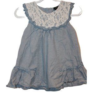 2/$20 🏷 Calvin Klein Denim Dress Size 2T